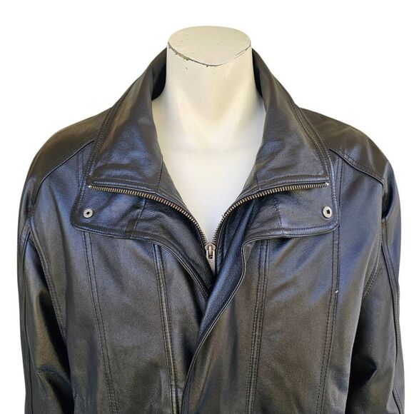 Wilsons Leather Men’s Genuine Leather Jacket – Size 2LT Zip-Out Thinsulate Liner - Picture 5 of 12